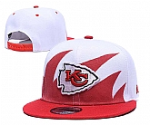 Chiefs Team Logo White Red Adjustable Hat GS,baseball caps,new era cap wholesale,wholesale hats